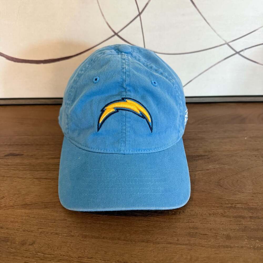 Reebok NFL San Diego Los Angeles Chargers Blue Flexfit Baseball Cap Hat One Size